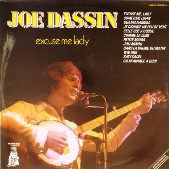 Пластинка Joe Dassin Excuse me lady